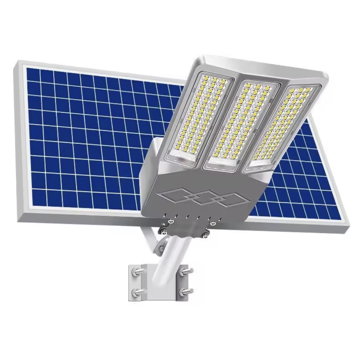 Đèn năng lượng mặt trời 400w cao áp 3 mặt led IP67