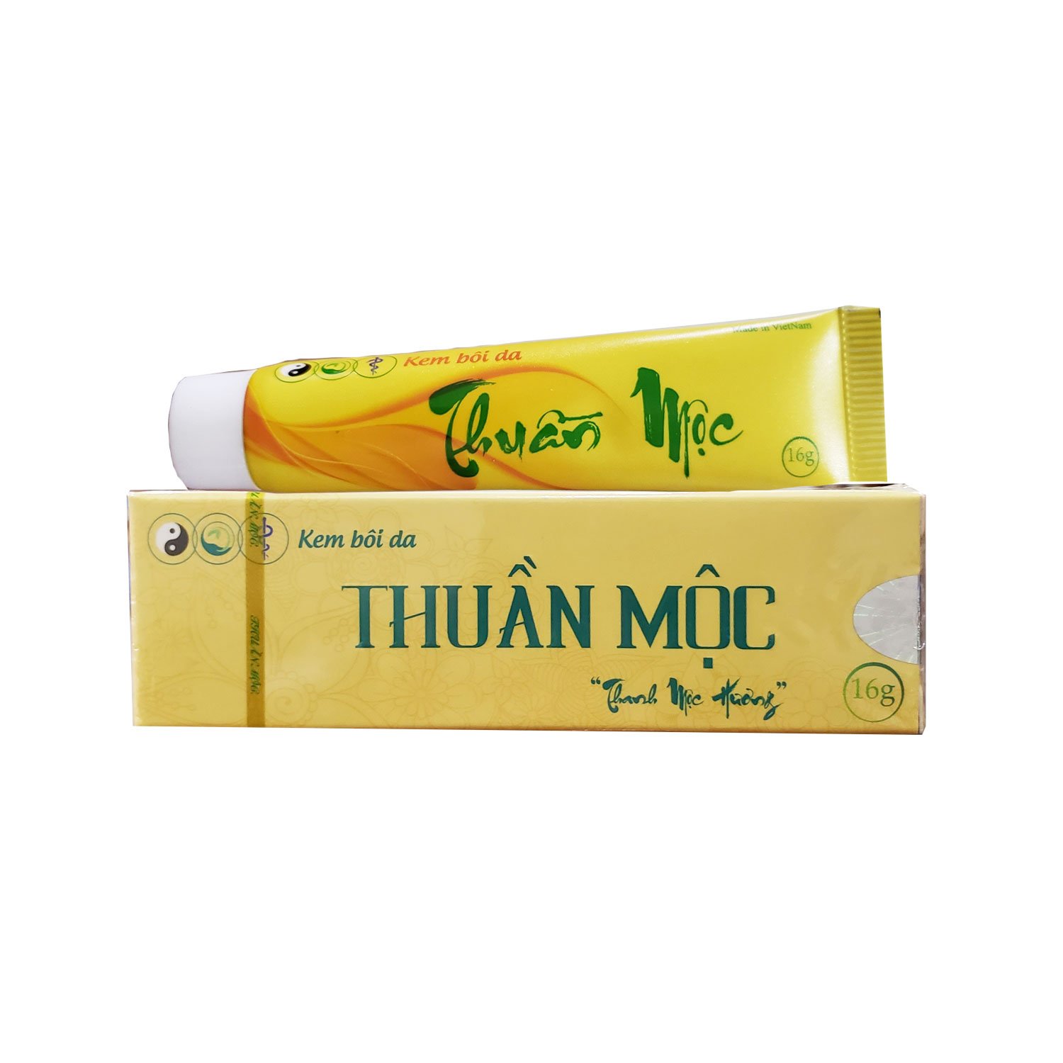 Kem ngứa thuần mộc kem bôi da thuần mộc 16g kem bôi da thanh mộc hương giảm hắc lào lang ben nấm chàm sữa