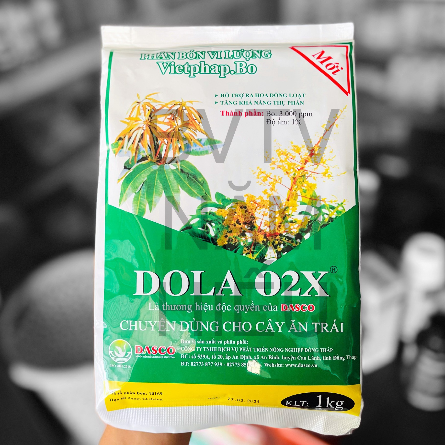 DOLA 02X 1KG - Phân bón lá kích thích ra hoa đồng loạt Ra hoa nghịch vụ - Kích ra hoa cực mạnh - Thiourea - thiore