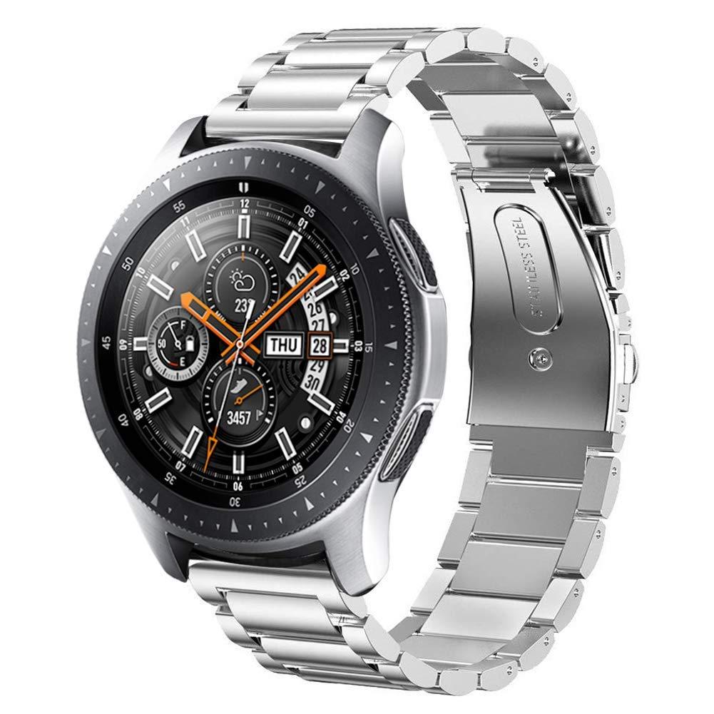 Dây thép bạc cho galaxy watch, gear s3