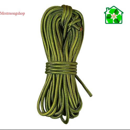 Bó 21 mét dây dù dã ngoại dạng tròn