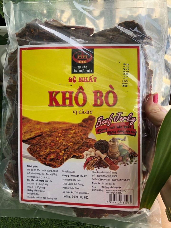 Khô bò vụn to hòa hỷ 500