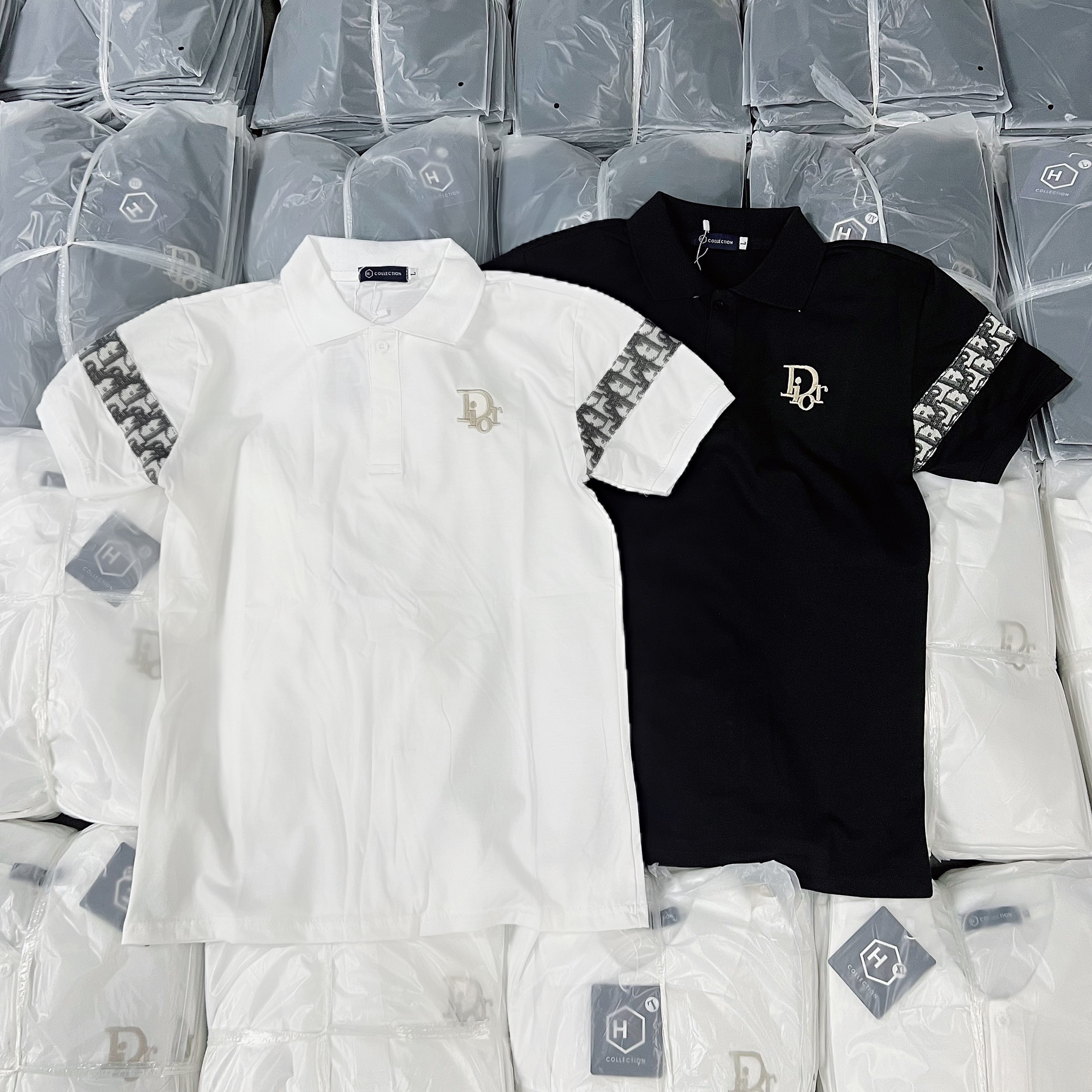 Áo thun nam tay ngắn cổ polo vải cotton co dãn vải trơn thêu logo rất đẹp chuẩn thương hiệu thời trang cao cấp mẫu mới PVT FASHION
