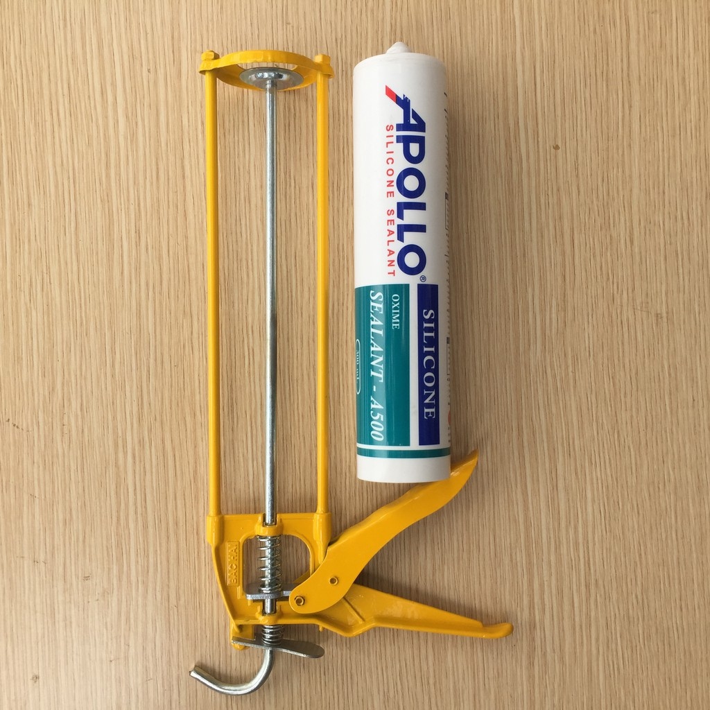 [Giá Hủy Diệt]  Keo Silicon Apolo A300 A500... Đủ Màu   Súng Bắn Keo Bossman Cao Câp (Chính Hãng).