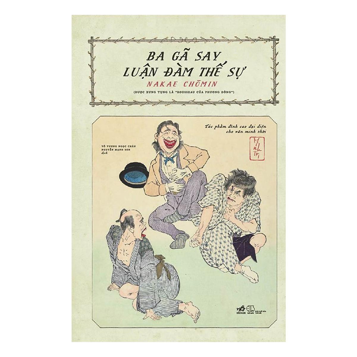 Ba gã say luận đàm thế sự - tác phẩm đỉnh cao đại diện cho văn minh thời minh trị