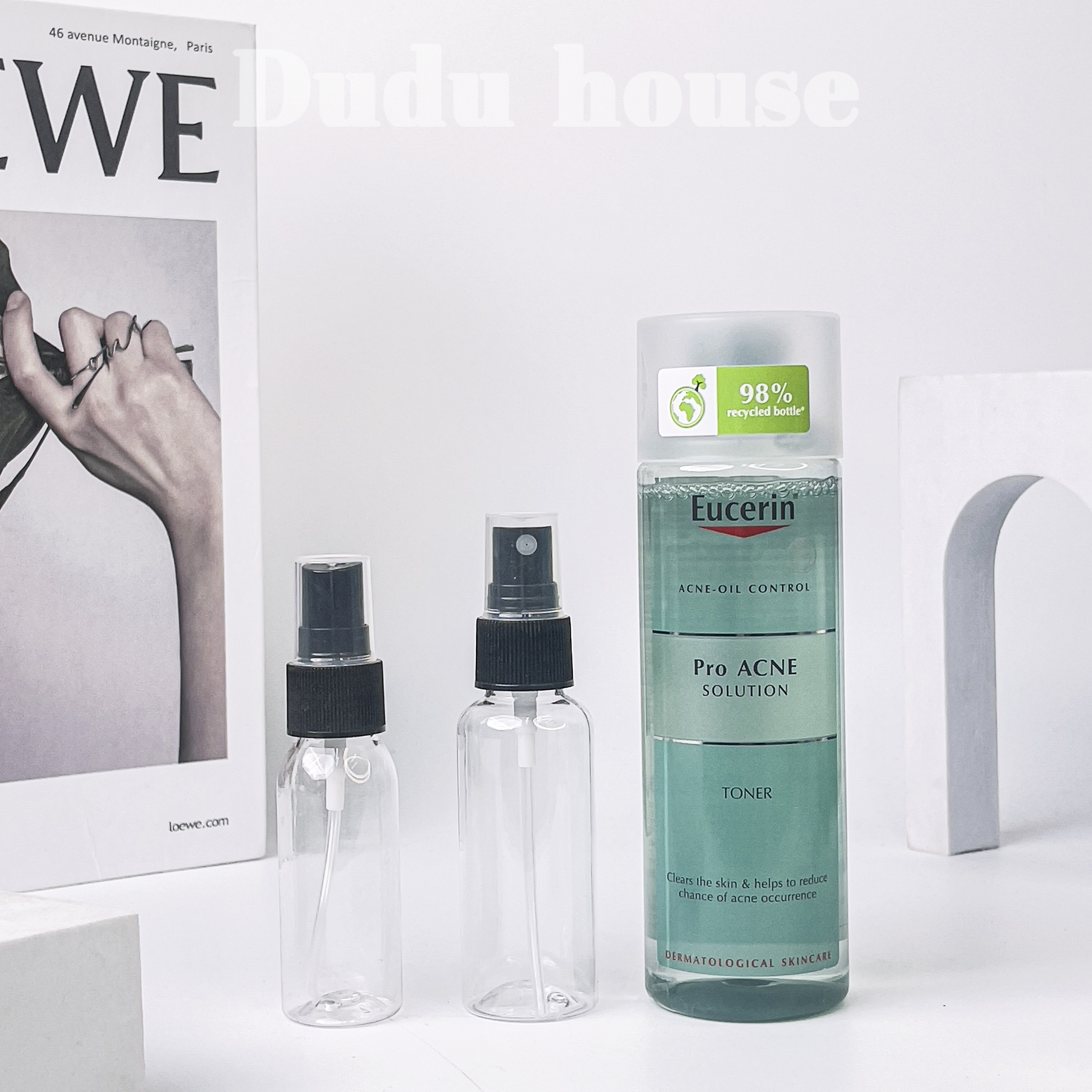 Nước Cân bằng Eucerin Pro Acne Solution Toner Dành Cho Da Dầu Mụn 200ml Duduhouse