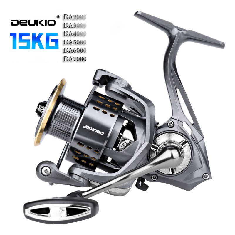 MÁY CÂU CÁ DEUKIO DA KIM LOẠI TẢI CÁ LỚN MẪU 2022 CHUYÊN CÂU LU RE LĂNG XÊ SAI 2000 TỚI 7000