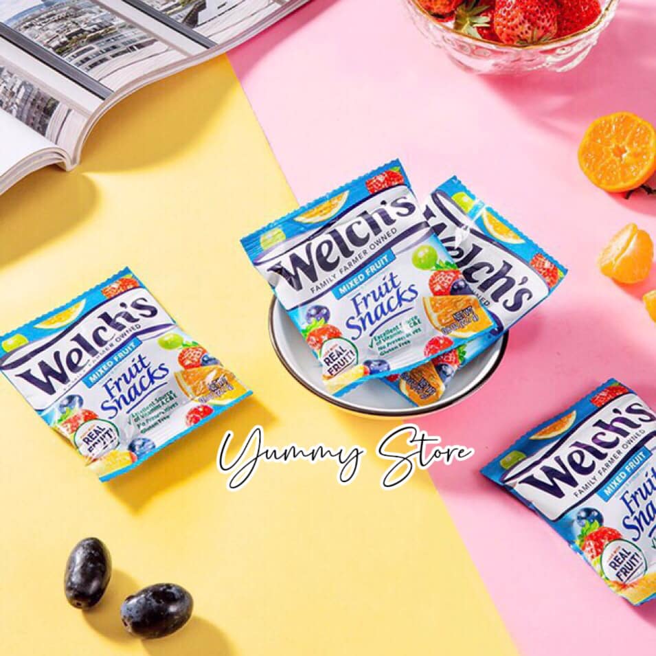 Kẹo dẻo trái cây welch's mỹ