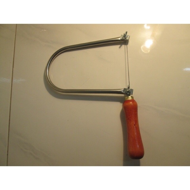 Bộ khung cưa long khung cưa lọng inox 200mm + 12 lưỡi cưa