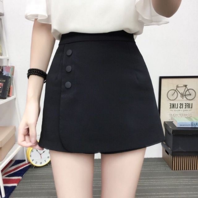Quần giả váy phối cúc siêu xinh