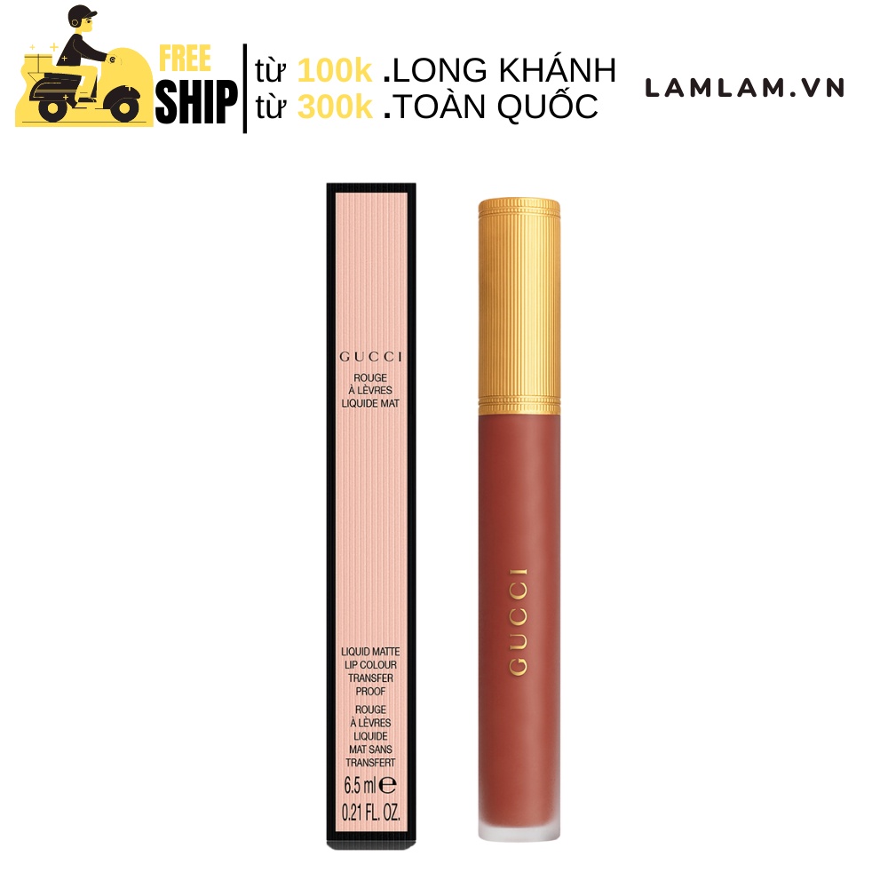Son kem lì gucci rouge liquid matte lip color 6.5ml - 505