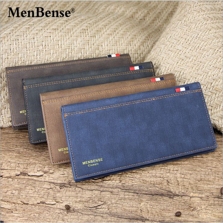 Ví nam dài classic phong cách hàn quốc, ví da nam cầm tay cao cấp nhiều ngăn đựng tiền có ngăn kéo mbs-022-3
