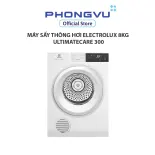 Máy sấy thông hơi Electrolux 8kg UltimateCare 300 - Bảo hành 24 tháng