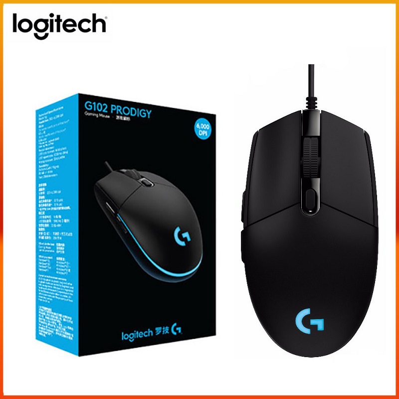 Chuột chơi game có dây Logitech G102 Prodigy Gaming Mouse - Bảo hành toàn quốc