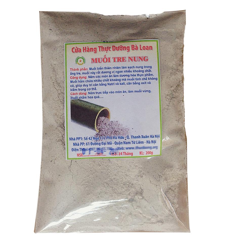 Muối tre nung Ohshava, tre nung ba loan, tre nung nhiều lần zjnmart