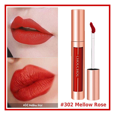 Son Kem Lì Màu Hoa Hồng Khô CHOUCHOU PROFESSIONAL MATT LIP COLOR - Bền Màu, Tươi Trẻ