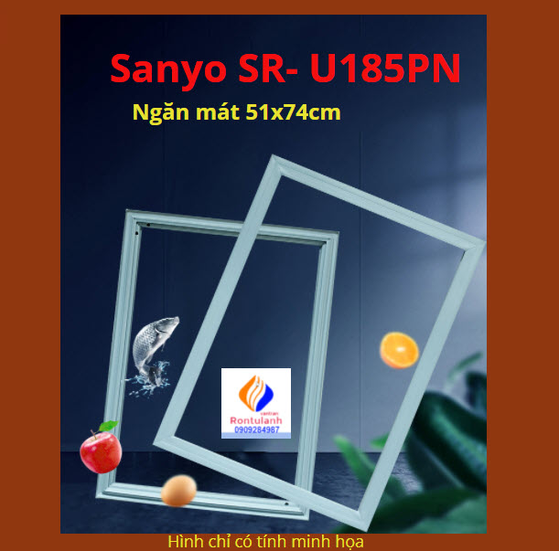 Ron tủ lạnh sanyo SR-U185PN kiểu bắt vít