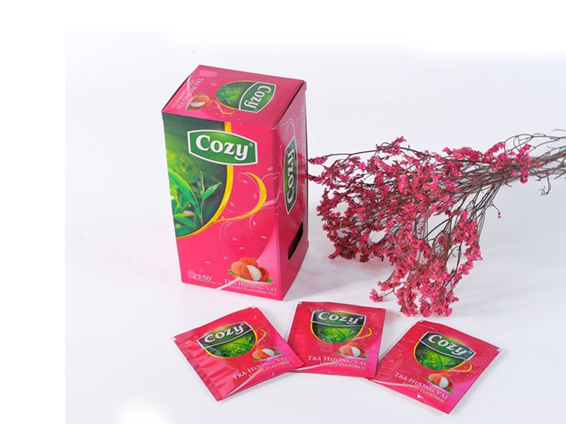 [HCM]Trà Túi Lọc Cozy Vải 50g