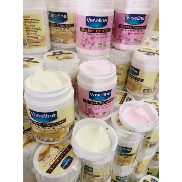 Body Siêu Kích Trắng Vaseline 250g