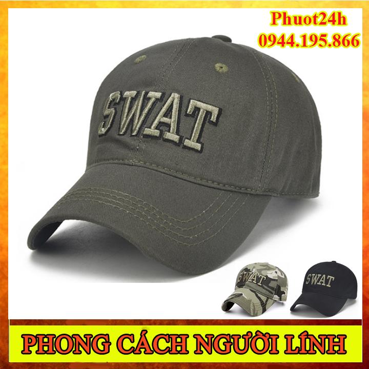 Mũ Lưỡi Trai, Nón kết lính Mỹ SWAT Rằn Ri Chiến Thuật