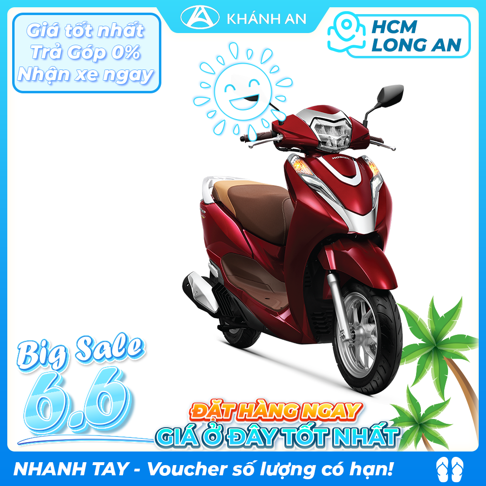 Xe máy honda lead 2022 - 125cc phiên bản cao cấp