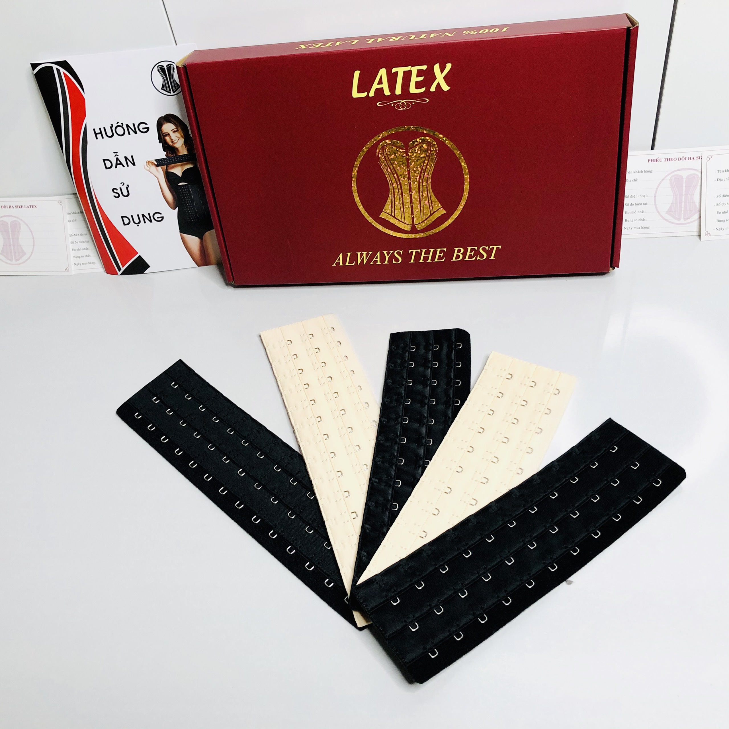 thanh nới - tăng size latex
