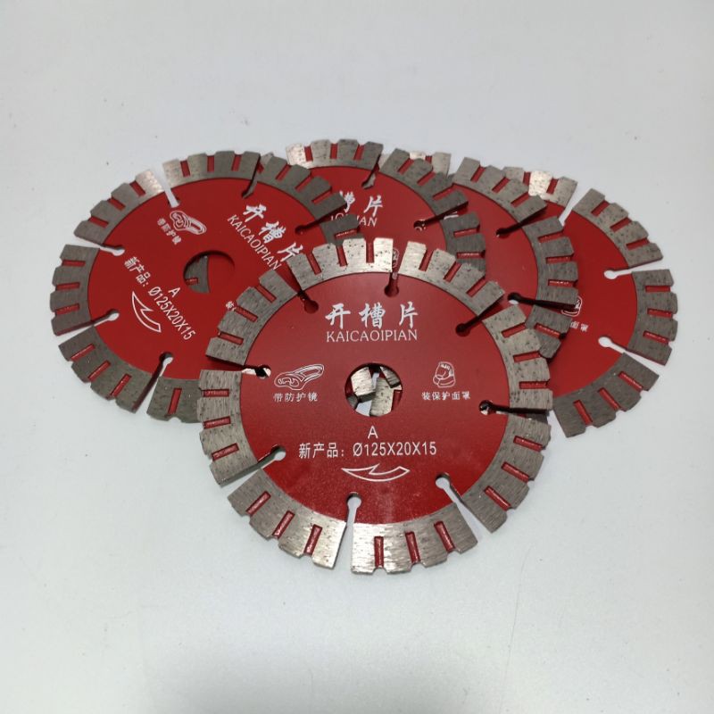 Lưỡi cắt đa năng, lưỡi cắt cho máy cắt rãnh tường 125mm chuyên cắt gạch men, men đá, bê tông