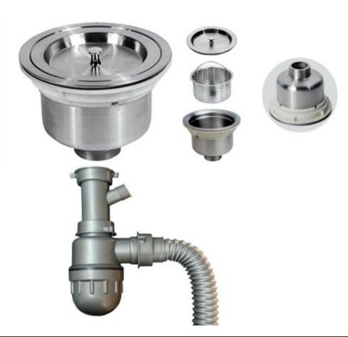 [HCM]LỌC RÁC CHẬU RỬA CHÉN INOX 304 CHỐNG RỈ ĐÃ CÓ NẮP ĐẬY