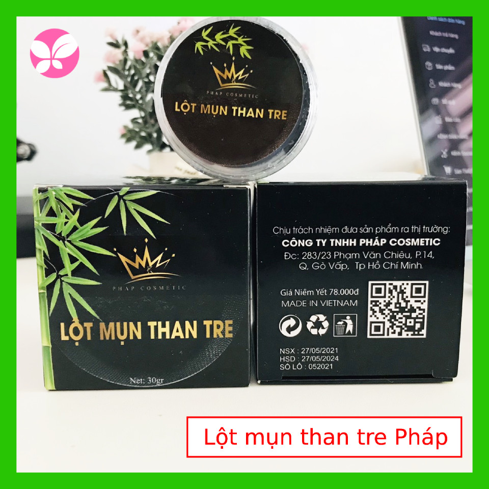 Gel Lột mụn than tre Pháp Cosmetics Chính hãng