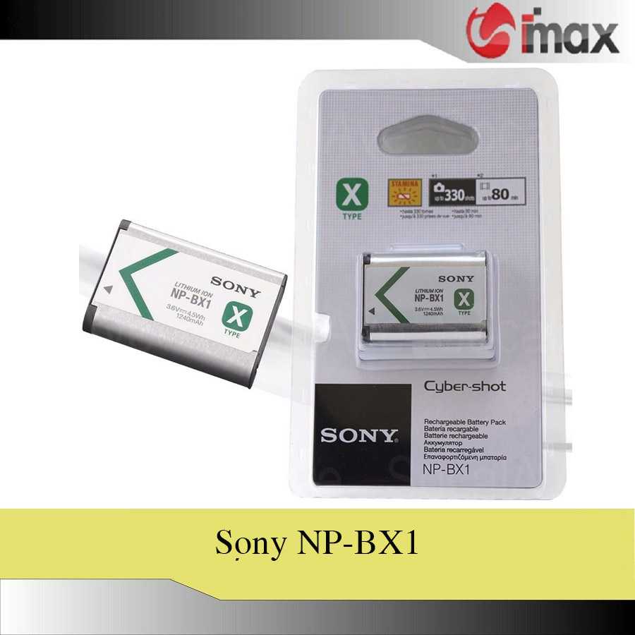 Pin thay thế pin máy ảnh NP-BX1 - Hàng nhập khẩu