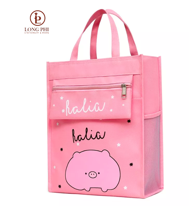 Túi Phụ Đạo/ Túi Học Thêm - Túi Xách Vải Cho Bé Đi Học Thêm - túi đựng đồ xách tay học sinh sinh viên chống thấm nước bền đẹp - túi vải