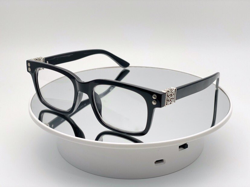 Gọng Kính cận, Kinh giả cận Mắt vuông nhỏ unisex họa tiết Hottrends - CHROME7