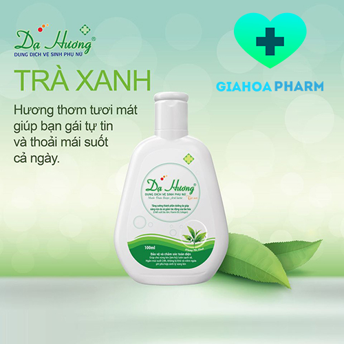 [HCM]Vệ sinh phụ nữ Dạ Hương - Xanh lá (Trà xanh)
