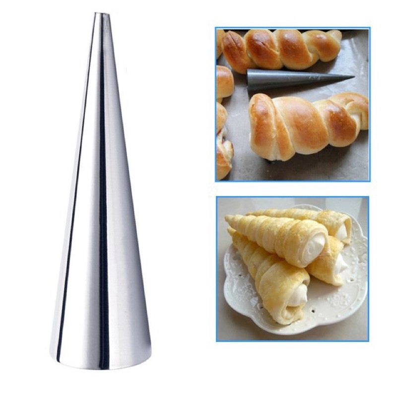 Khuôn làm bánh mì ốc quế
