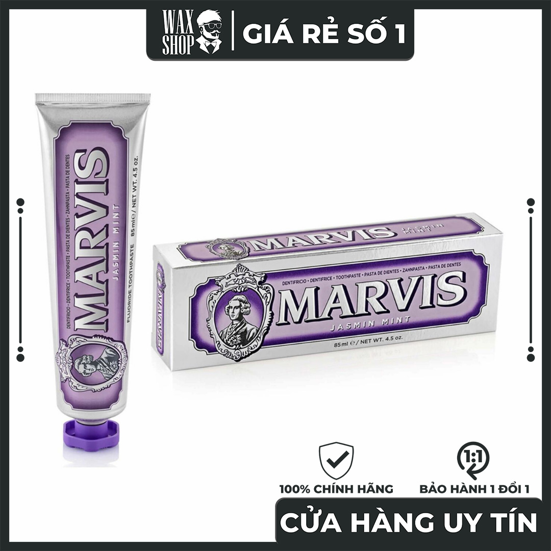 Kem đánh răng jasmin mint - marvis 💥 💥 giúp làm trắng răng, đánh bật mảng bám.
