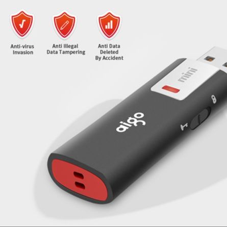 Unique USB disk with anti-write switch, anti-virus infection