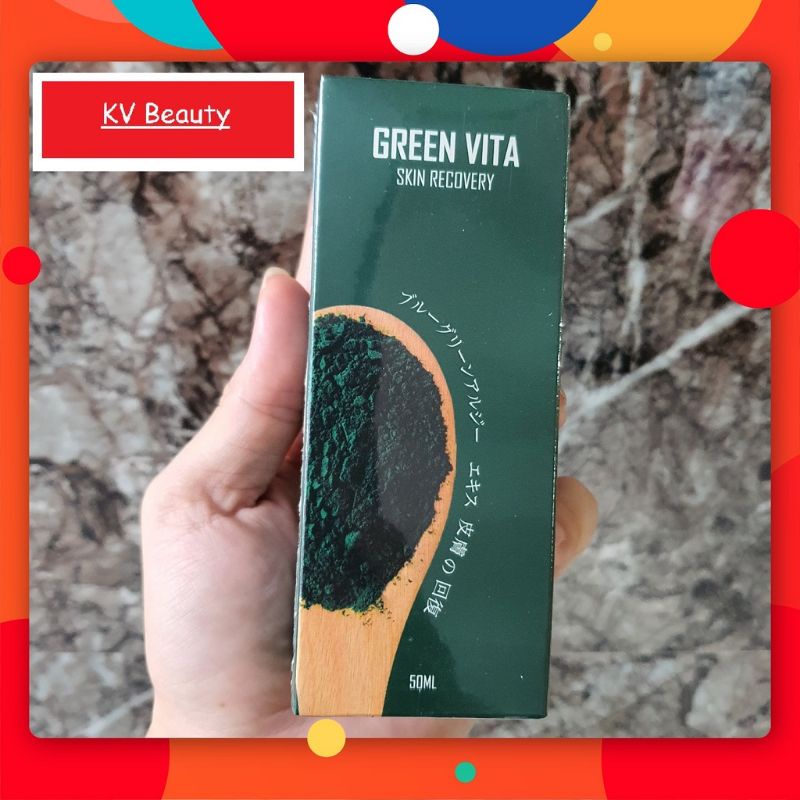 Serum tái tạo da siêu vi tảo greenvita- kis22