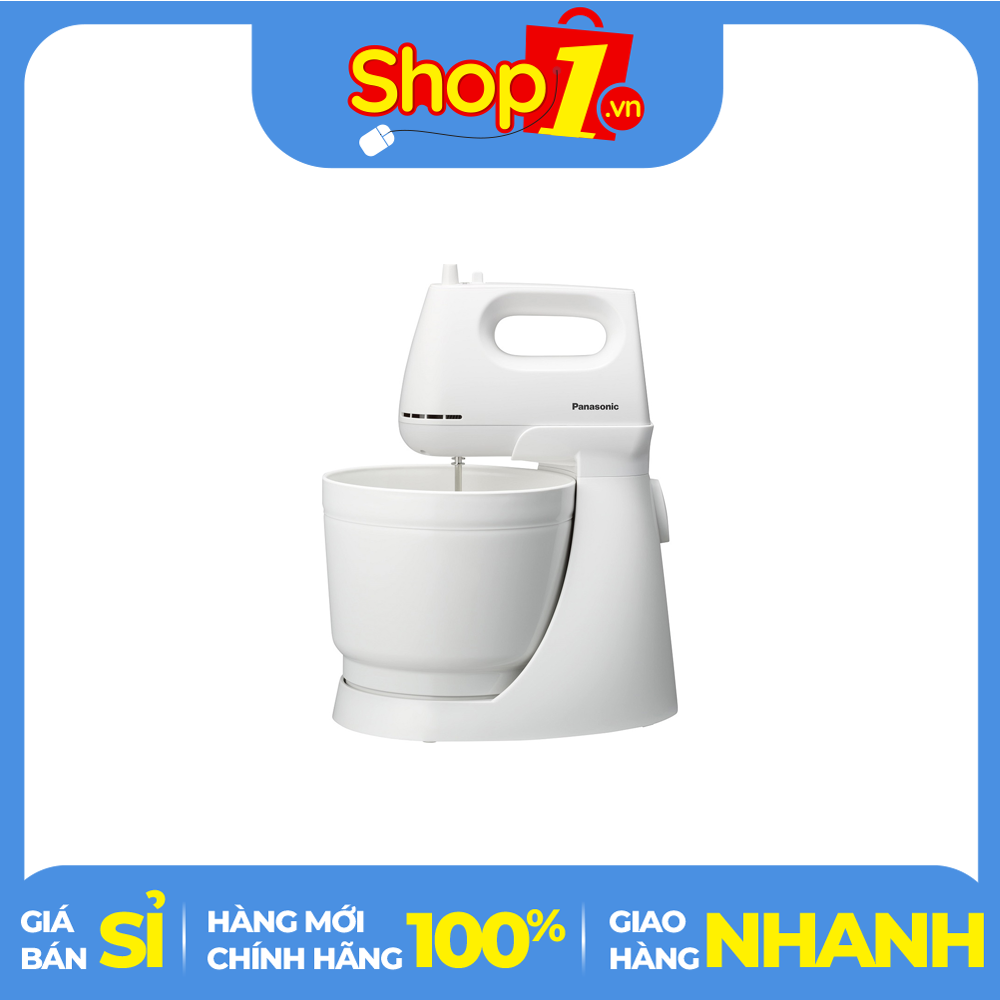 Máy đánh trứng panasonic mk-gb3wra - công suất 175w dung tích cối trộn 3 lít 5 tốc độ trộn