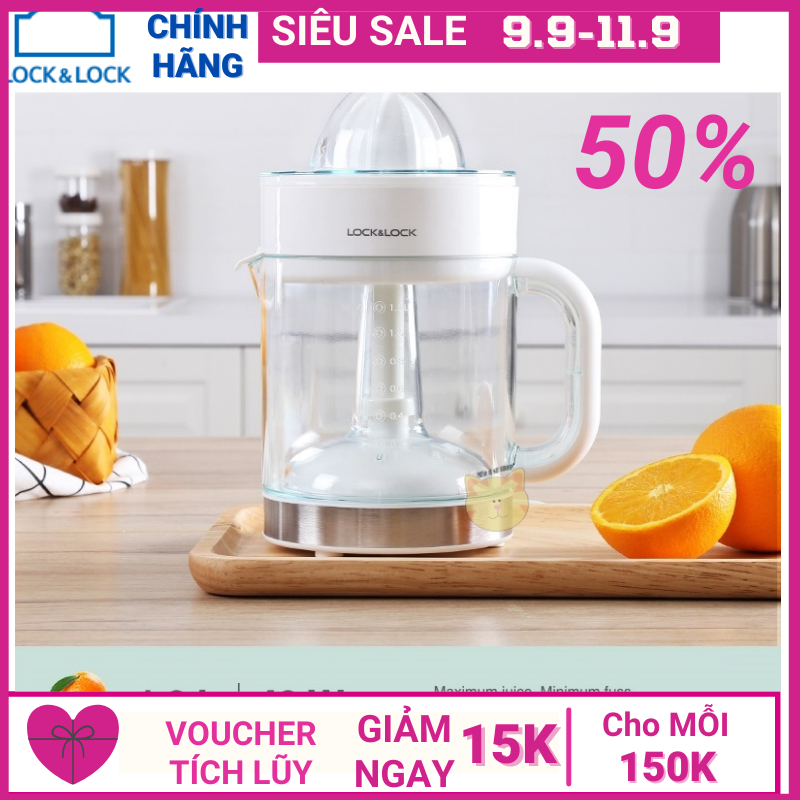 Máy vắt cam bằng điện LOCK&LOCK EJJ241 1.2L