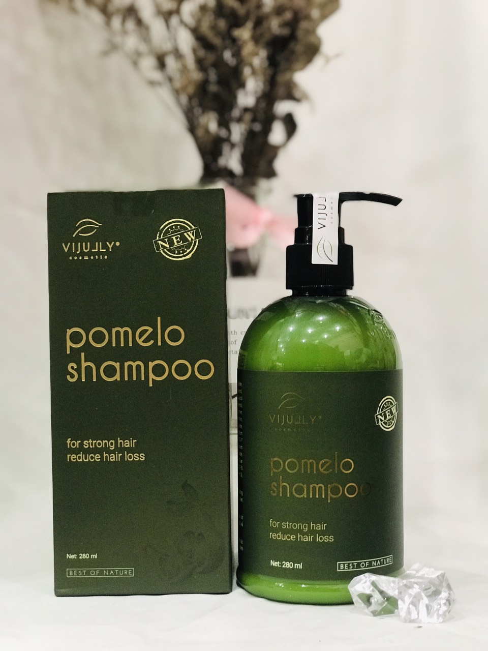 [Freeship Mỹ Phẩm Chính Hãng]Tichi Shop Combo Bộ Dầu Gội+Xả+Tinh Dầu Bưởi ViJully xịt dưỡng kích thích mọc ngăn rụng tóc tichishop