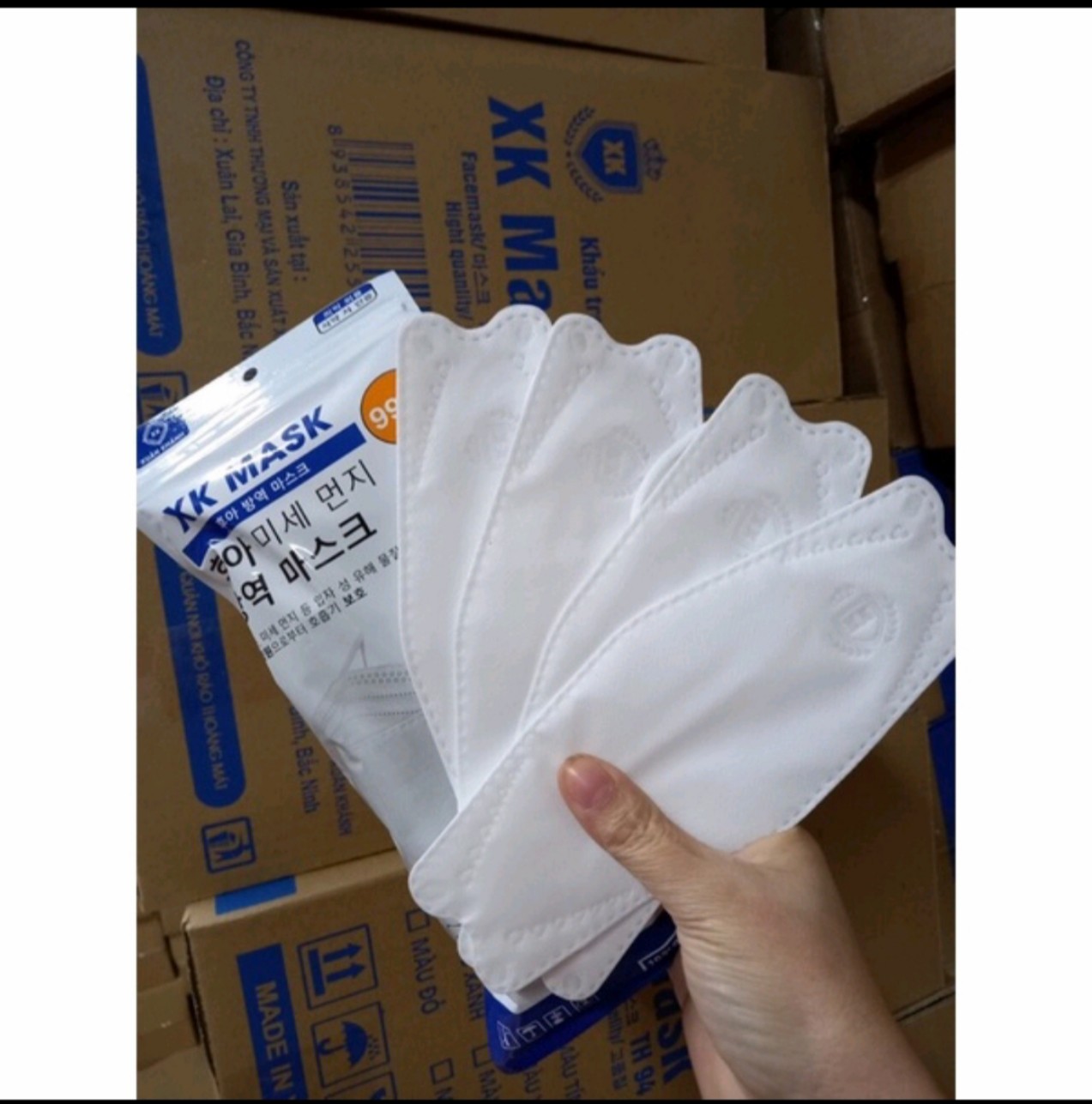 Combo 50 chiếc khẩu trang kf94 kenko