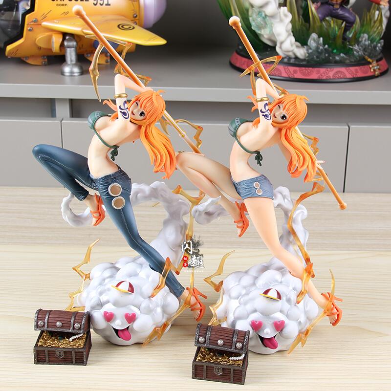 Mô hình Onepiece Nami Thunder Bolt, mô hình nami siêu quyến rũ