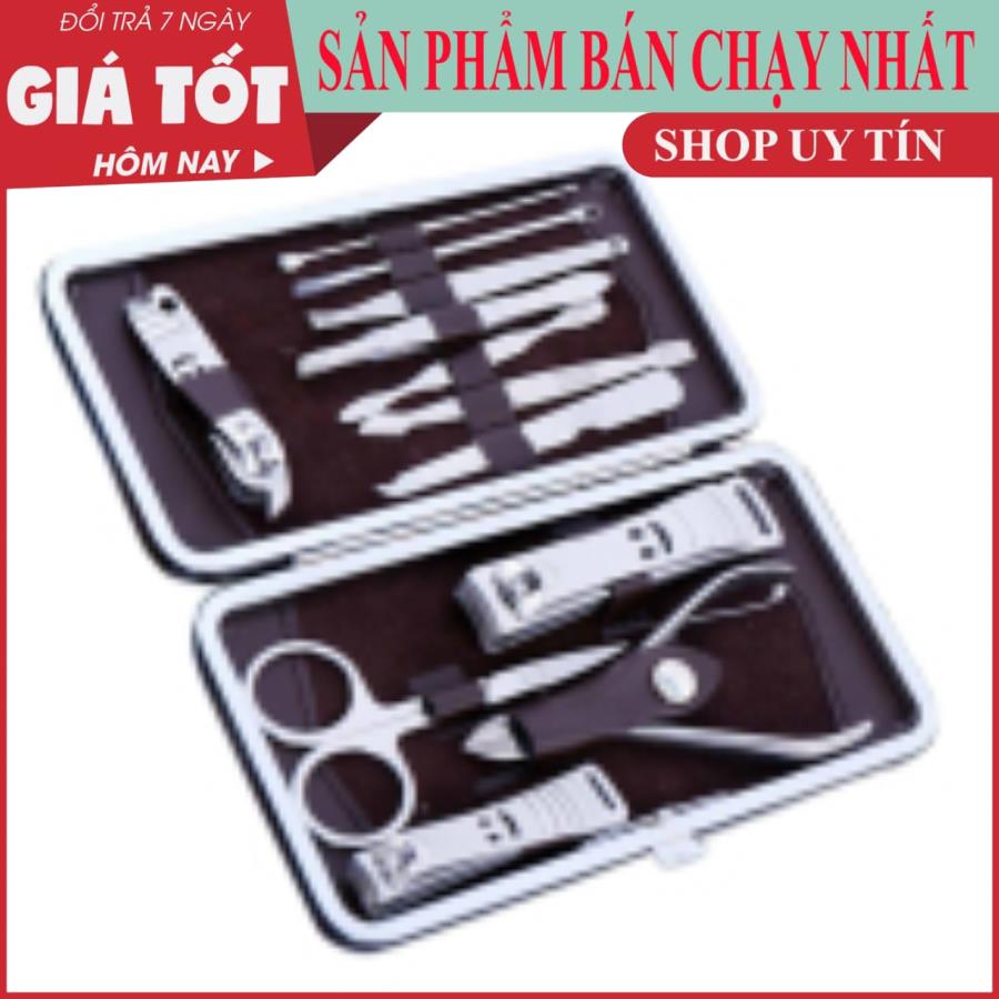 Bộ dụng cụ chăm sóc móng 12 món Clever Mart