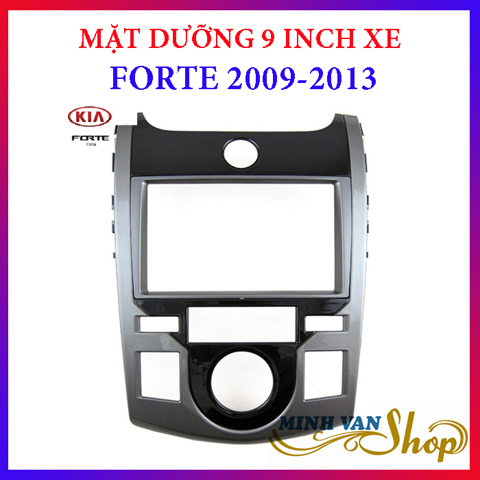 Mặt dưỡng màn hình android xe kia forte 2009-2013