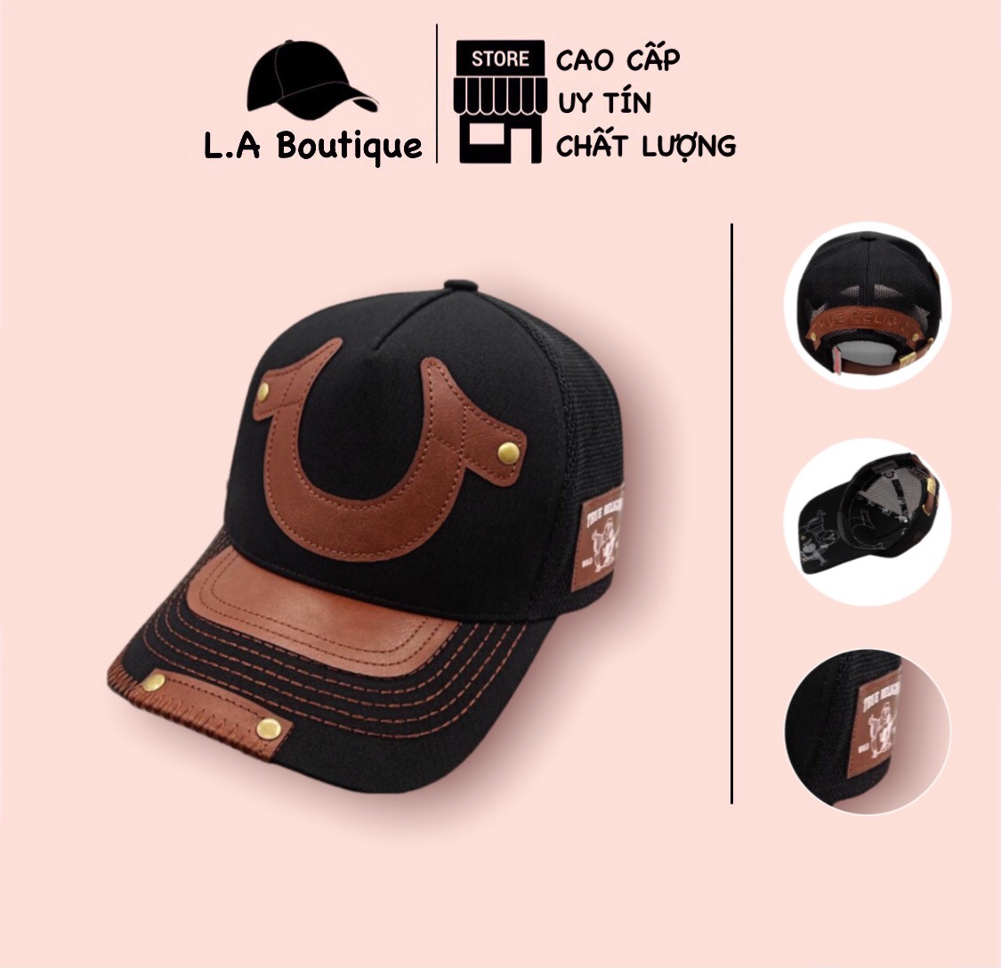 Mũ Nón lưỡi Trai Nam Nữ Ông Địa True Religion Cao Cấp