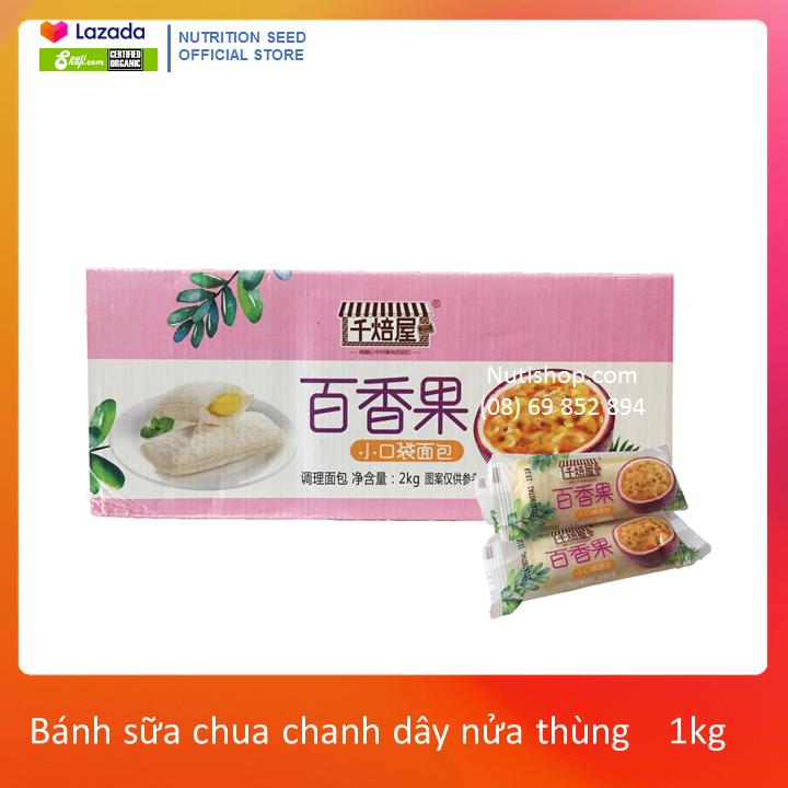 Bánh sữa chua chanh dây nửa thùng 1kg