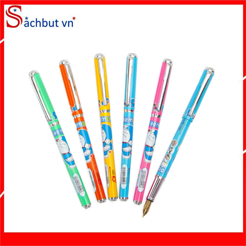 [ XẢ KHO 3 NGÀY ] Sachbutvn- Bút máy Điểm 10 Doraemon FT-01/DO PLUS (FS). Hình ảnh Doraemon, dễ thương rất thích hợp cho học sinh tiểu học