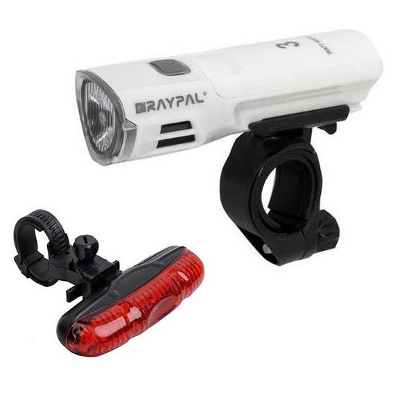 Bộ đèn pha và đèn hậu xe đạp raypal