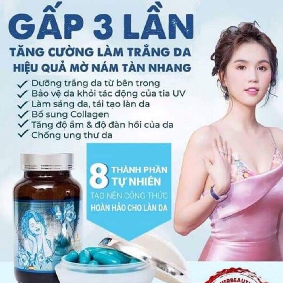Viên trăng da beauty plus + son
