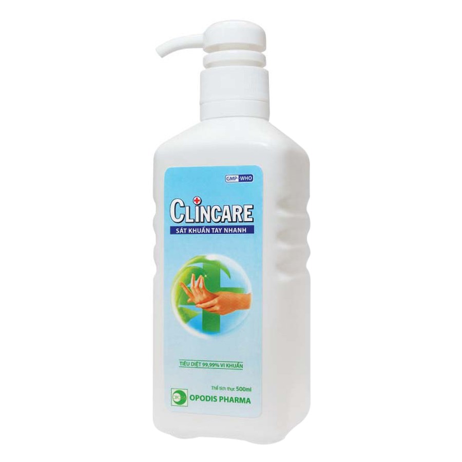 Dung dịch rửa tay khô clincare 500ml
